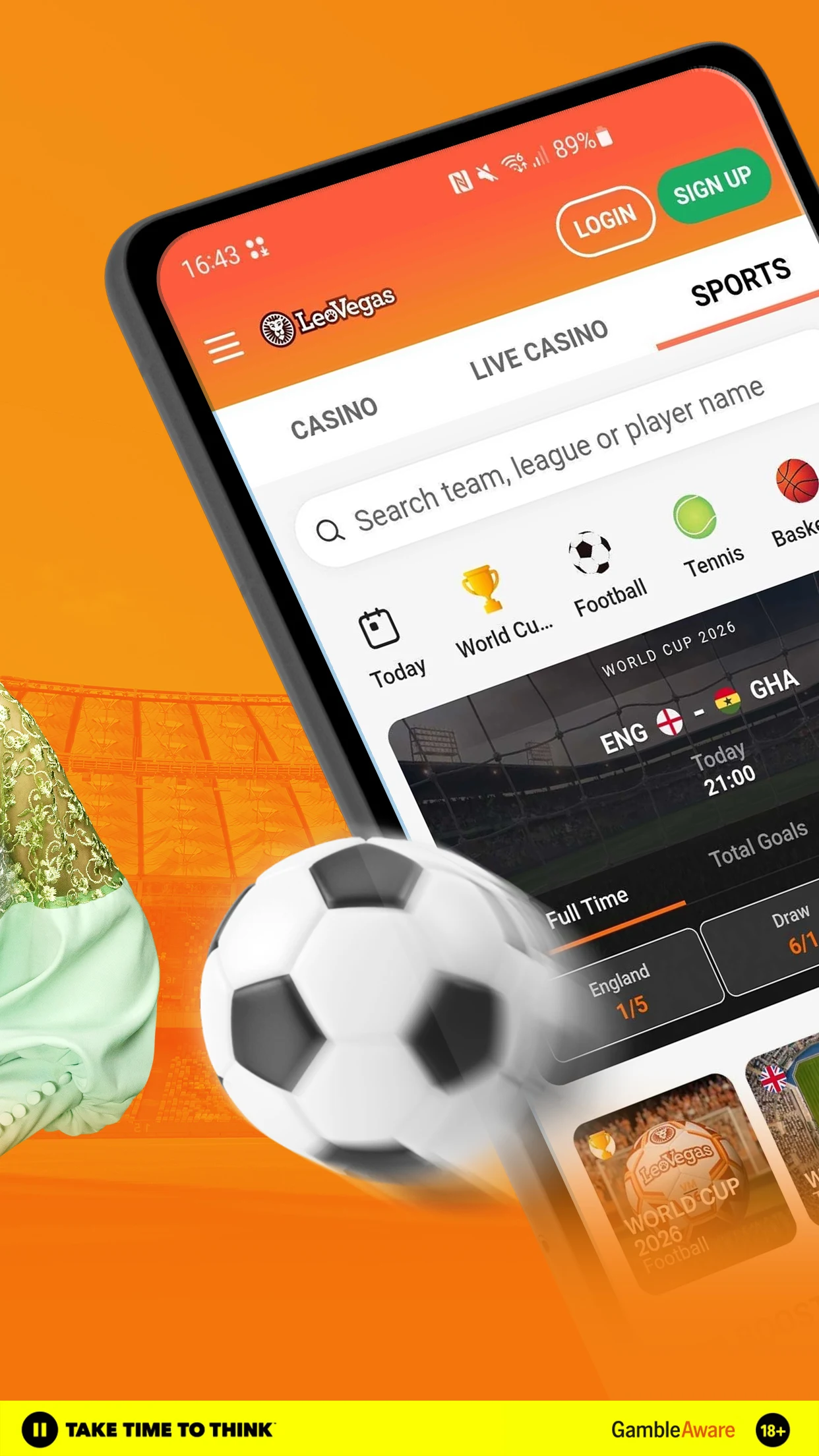 LeoVegas UK: Online Casino screenshot